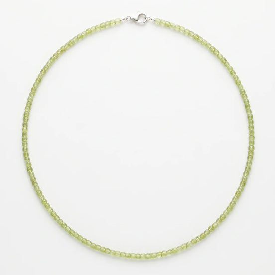 Colier Handmade cu Peridot Fațetat - OK Lux. All rights reserved. - Bijuterii - 