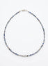 Colier Handmade cu Safir Fațetat și Biluțe din Argint - OK Lux. All rights reserved. - Bijuterii - 