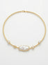 Colier Pearl Grace – Aur 24K - OK Lux. All rights reserved. - Necklaces - 