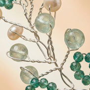 Colier Perle de Cultură cu Fluorit - Bijuterie Handmade din Argint - OK Lux. All rights reserved. - Bijuterii - 