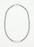Colier Smarald Fatetat și Perlă Baroc cu Argint 925 - Bijuterie Handmade Laura Stoica - OK Lux. All rights reserved. - Necklaces - 