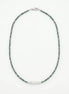 Colier Smarald Fatetat și Perlă Baroc cu Argint 925 - Bijuterie Handmade Laura Stoica - OK Lux. All rights reserved. - Necklaces - 