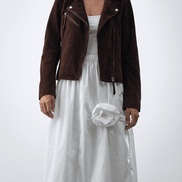 Fustă midi albă cu imprimeu floral - OK Lux. All rights reserved. - Dresses - WHITE - 