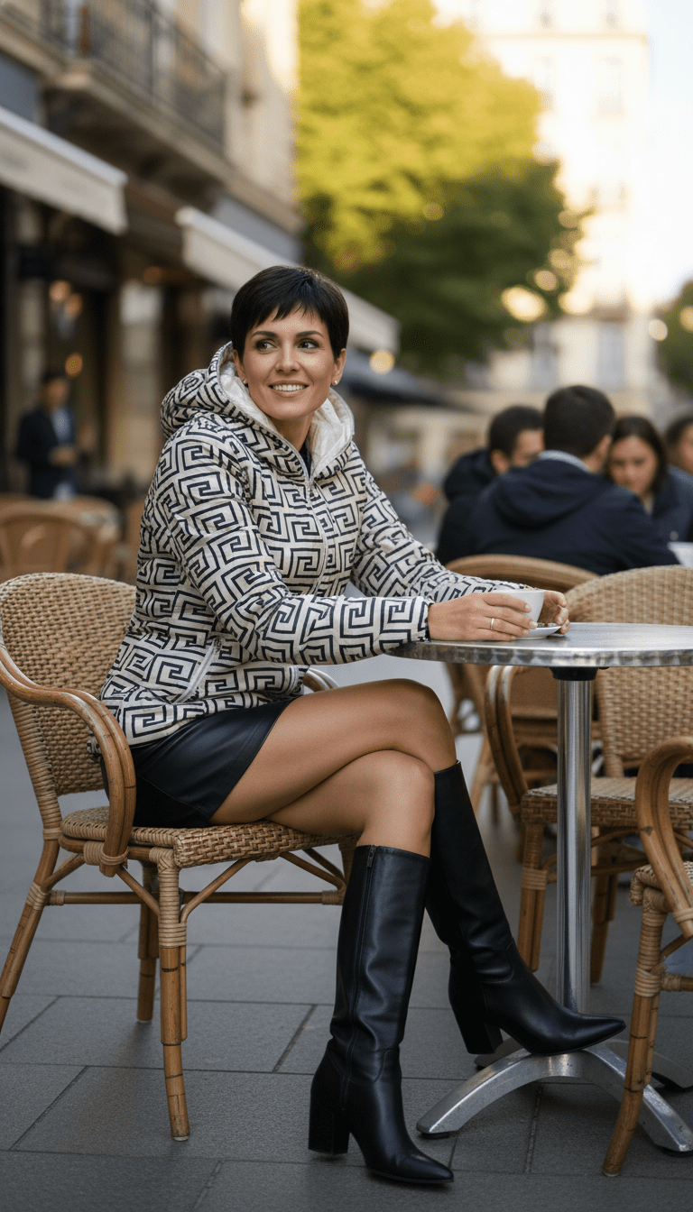 Geacă cu Două Fețe și cu Glugă - OK Lux. All rights reserved. - Jackets -