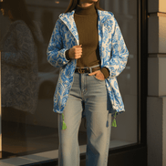 Geacă cu Fermoar și Glugă - OK Lux. All rights reserved. - Jackets -