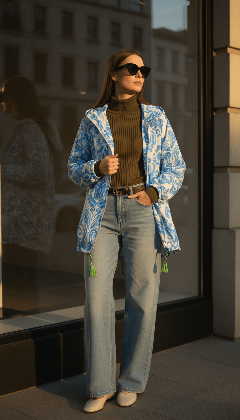 Geacă cu Fermoar și Glugă - OK Lux. All rights reserved. - Jackets -