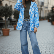 Geacă cu Fermoar și Glugă - OK Lux. All rights reserved. - Jackets -