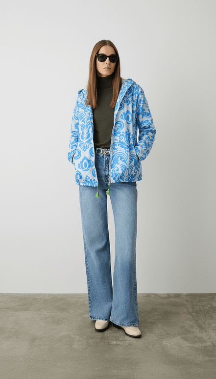 Geacă cu Fermoar și Glugă - OK Lux. All rights reserved. - Jackets -