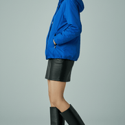 Geacă Subțire cu Glugă și Buzunare - OK Lux. All rights reserved. - Jackets -