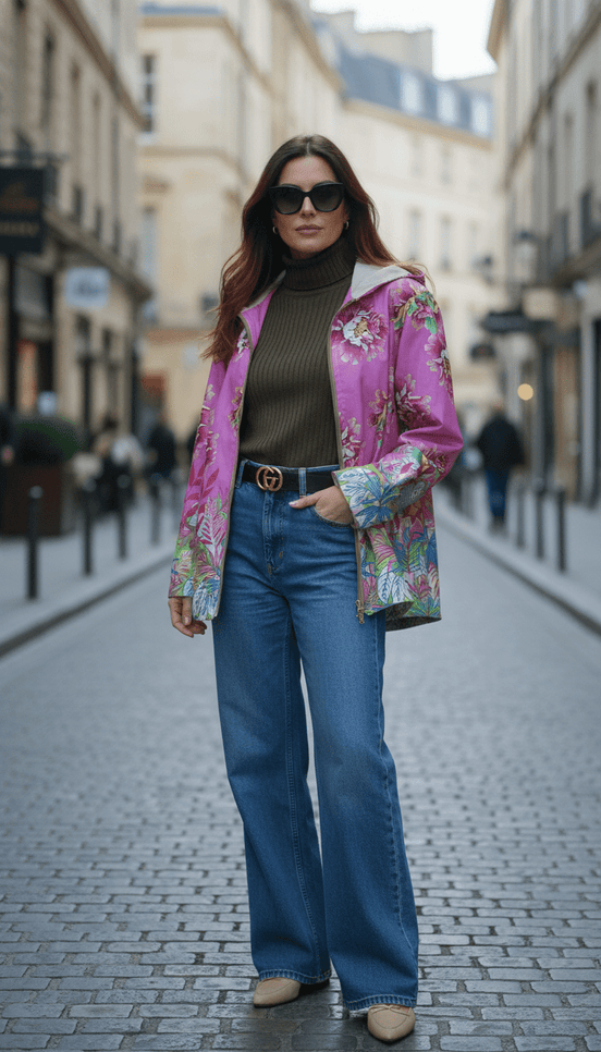 Geacă Subțire cu Glugă și Fermoar - OK Lux. All rights reserved. - Jackets -