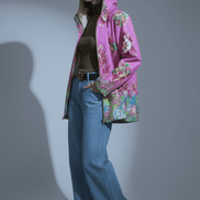 Geacă Subțire cu Glugă și Fermoar - OK Lux. All rights reserved. - Jackets -