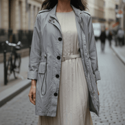 Geacă Subțire cu Nasturi - OK Lux. All rights reserved. - Jackets -