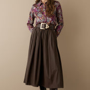 Cămașă roz fuchsia cu imprimeu - OK Lux. All rights reserved. - Shirts -