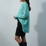 Cămașă lejeră oversize versatila - OK Lux. All rights reserved. - Shirts -