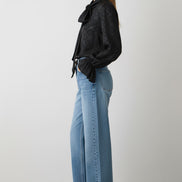 Camasă neagră office cu croi modern - OK Lux. All rights reserved. - Shirts -