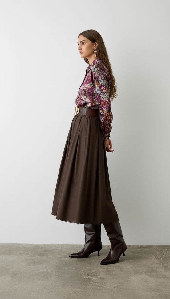 Cămașă roz fuchsia cu imprimeu - OK Lux. All rights reserved. - Shirts -