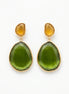 Cercei Lungi din Piatră Semiprețioasă Ochi de Pisică - OK Lux. All rights reserved. - Earrings -