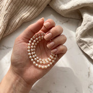 Colier Handmade cu Perle Naturale și Hematit Auriu