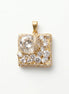 Pandantiv Handmade cu Zirconii și Glitter – Unicat