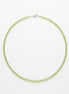 Colier Handmade cu Peridot Fațetat