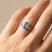 Inel din argint 925 cu topaz mistic - OK Lux. All rights reserved. - Inele - 