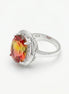 Inel din argint 925 cu topaz mistic oval - OK Lux. All rights reserved. - Inele - 