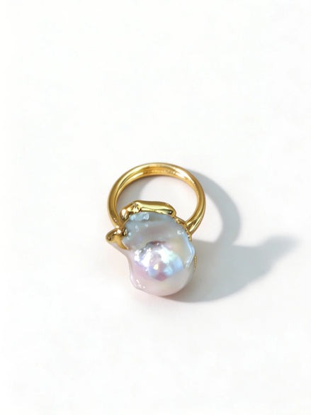 Inel Golden Essence – Aur 24K - OK Lux. All rights reserved. - Inele - 