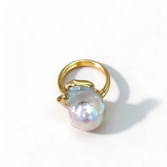 Inel Golden Essence – Aur 24K - OK Lux. All rights reserved. - Inele - 