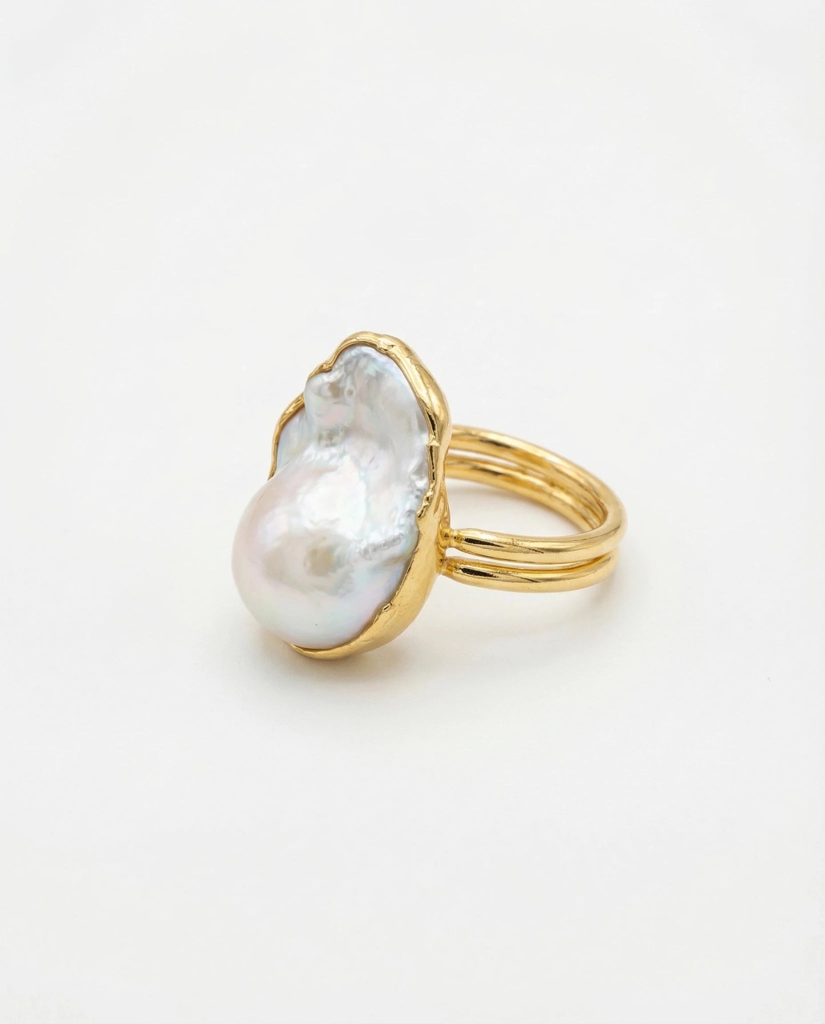 Inel Golden Essence – Aur 24K - OK Lux. All rights reserved. - Inele - 
