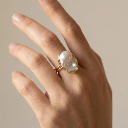 Inel Golden Essence – Oțel placat Aur 24K - OK Lux. All rights reserved. - Inele - 