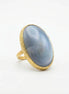 Inel Pearl Bleu – Aur 24K - OK Lux. All rights reserved. - Inele - 