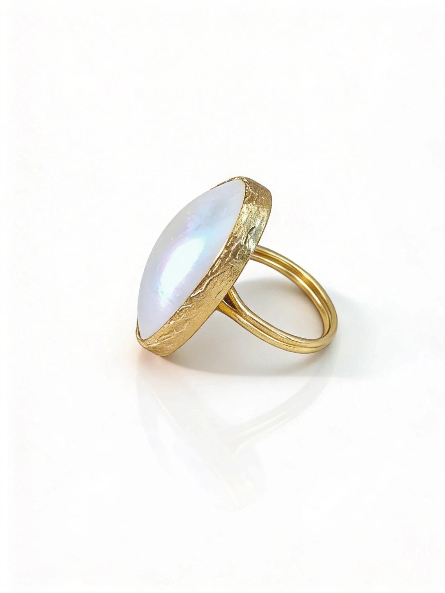Inel Pearl Sky – Aur 24K - OK Lux. All rights reserved. - Inele - 