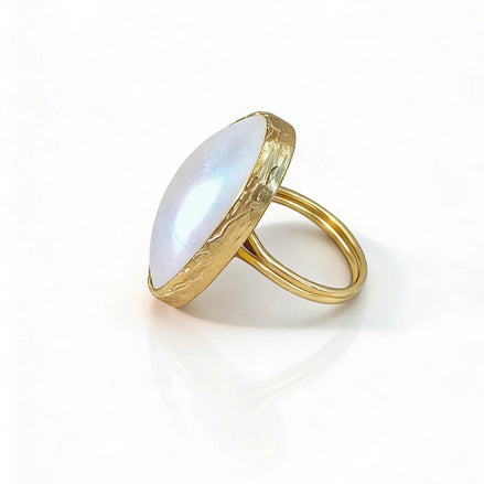 Inel Pearl Sky – Aur 24K - OK Lux. All rights reserved. - Inele - 