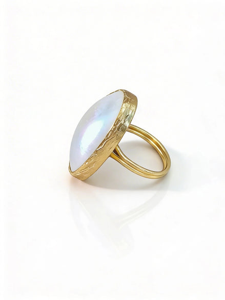 Inel Pearl Sky – Aur 24K - OK Lux. All rights reserved. - Inele - 