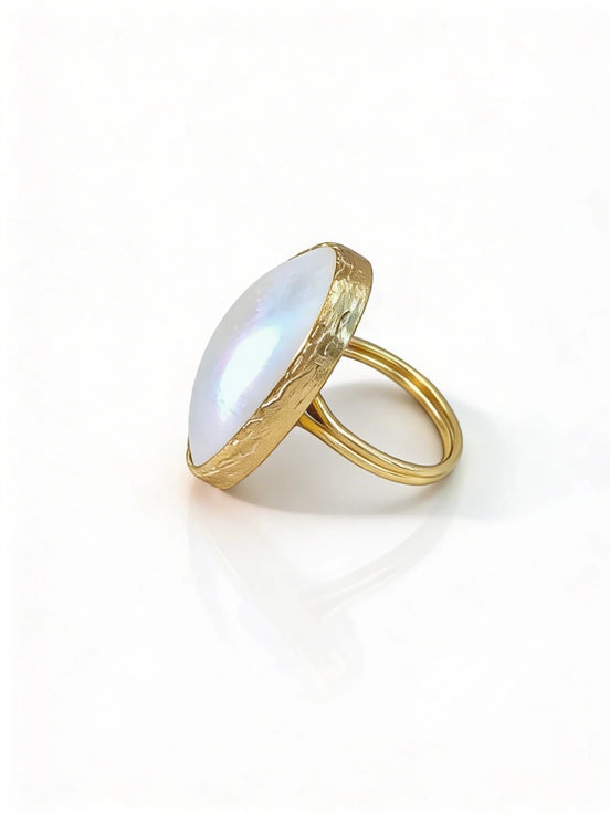 Inel Pearl Sky – Aur 24K - OK Lux. All rights reserved. - Inele - 