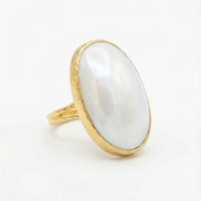 Inel Pearl Sky – Aur 24K - OK Lux. All rights reserved. - Inele - 