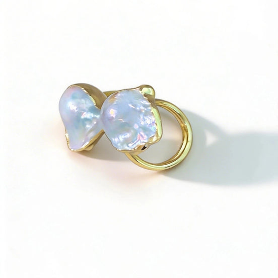 Inel Pearl Touch – Aur 24K - OK Lux. All rights reserved. - Inele - 