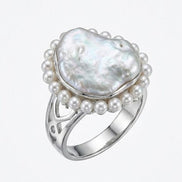 Inel Statement din Argint Oceanic Majesty - OK Lux. All rights reserved. - Rings - 