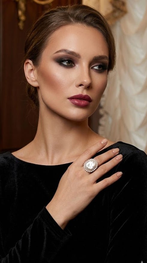 Inel Statement din Argint Oceanic Majesty - OK Lux. All rights reserved. - Rings - 