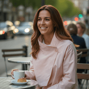 Jachetă croi lejer, roz banană vibrant - OK Lux. All rights reserved. - Jackets - BANANA PINK - 