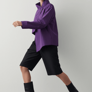 Jachetă lejeră mov vibrantă - OK Lux. All rights reserved. - Jackets - 