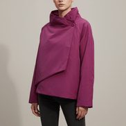 Jachetă relaxată roz feminină tafta - OK Lux. All rights reserved. - Jackets - 