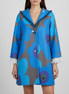 Palton cu imprimeu floral, decorat manual cu cristale si dantela - OK Lux. All rights reserved. - Jackets - 