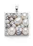 Pandantiv Handmade cu Perle și Zirconii – Unicat - OK Lux. All rights reserved. - Bijuterii - 