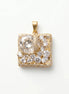 Pandantiv Handmade cu Zirconii și Glitter – Unicat - OK Lux. All rights reserved. - Necklaces - 