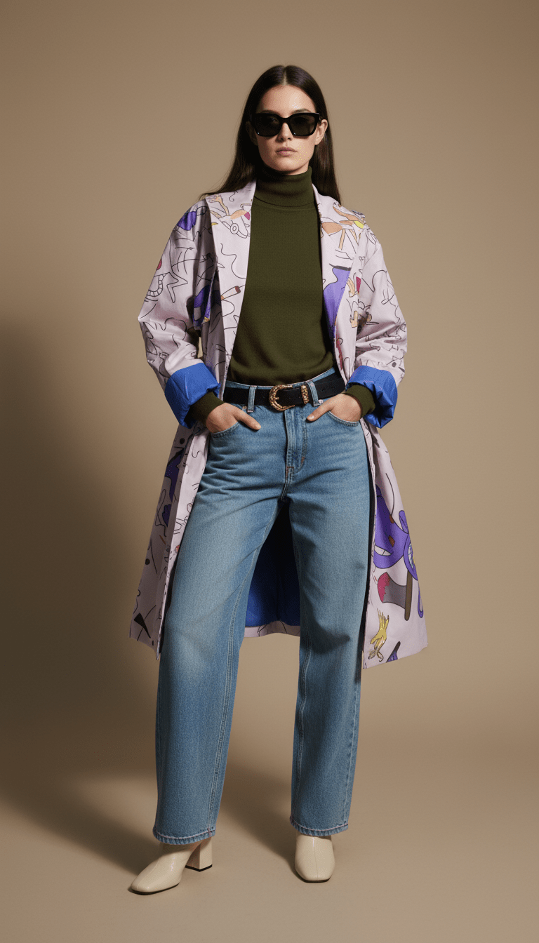 Pardesiu Disney impermeabil cu cordon - OK Lux. All rights reserved. - Cardigans - WHITE - 