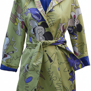 Pardesiu Disney Impermeabil verde - OK Lux. All rights reserved. - Cardigans - GREEN - 