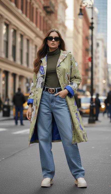 Pardesiu Disney impermeabil verde - OK Lux. All rights reserved. - Cardigans - GREEN - 