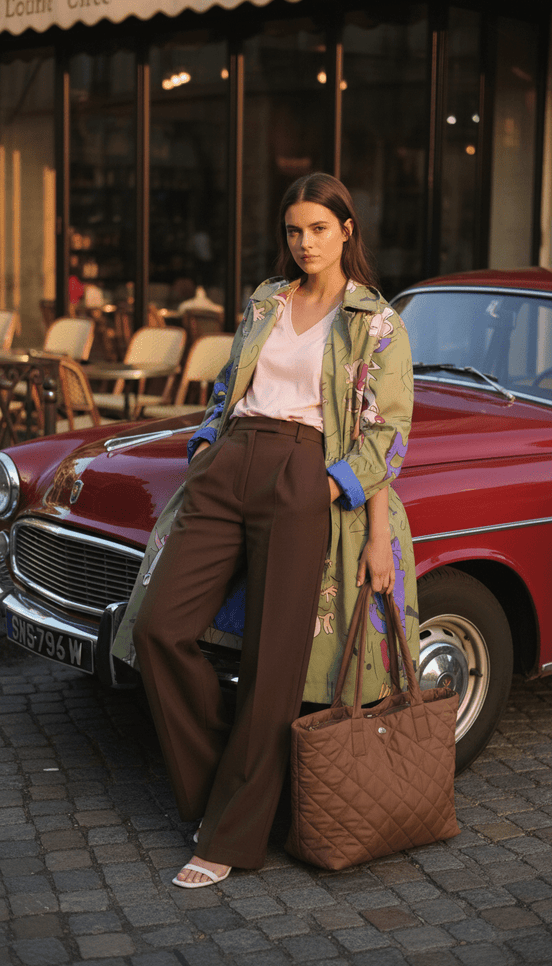 Pardesiu Disney Impermeabil verde - OK Lux. All rights reserved. - Cardigans - GREEN - 