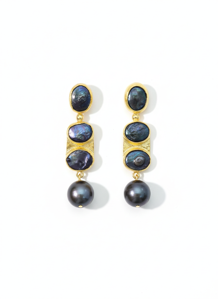 Cercei Pearl Luxe – Aur 24K